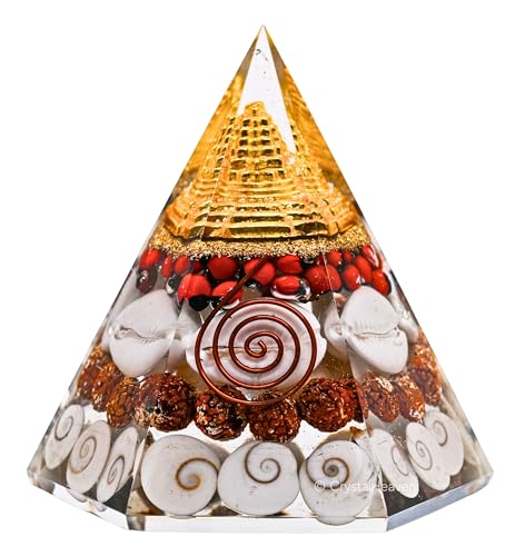 Large Shree Yantra Orgonite Pyramid